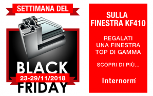 Settimana del Black Friday sulla finestra KF410